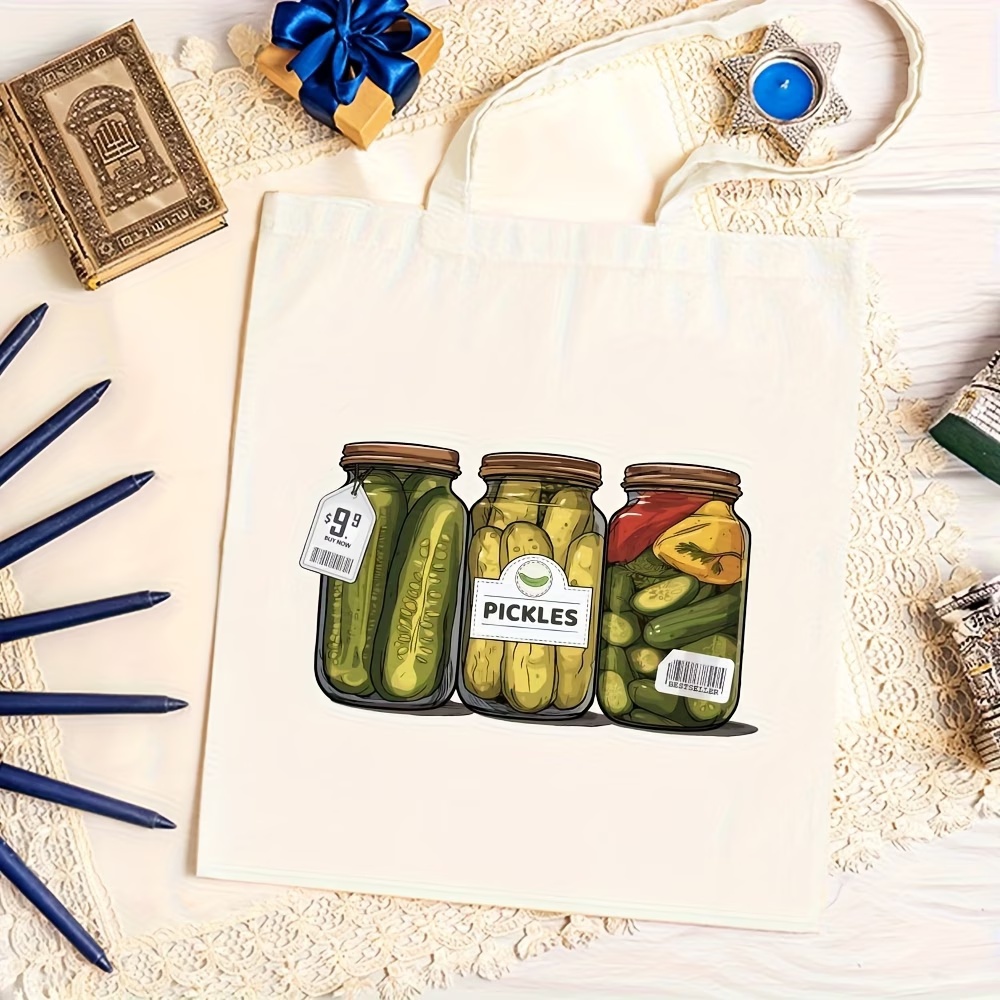 1 Large Capacity Durable Canva - Tote Bag Canvas Print 评论和价格