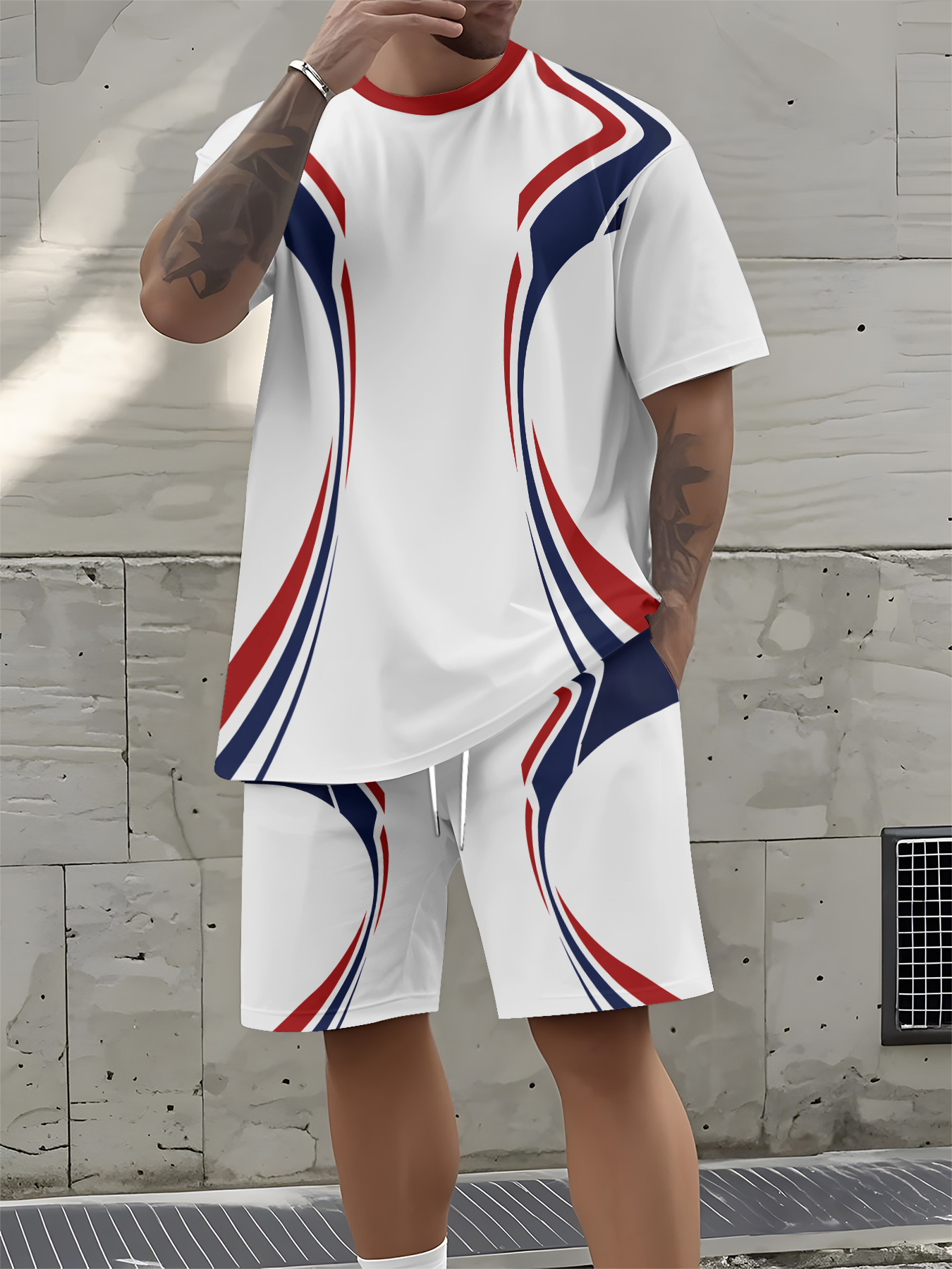 2026 Summer New Men's Short-Sl - Street Fashion Designers 评论和价格