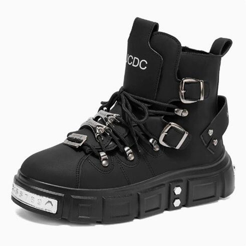 Fashion Rivet Black High top S - Street Fashion Designers 评论和价格