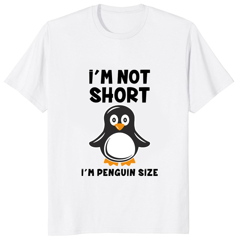 Im Not Short Im Penguin Size F - Street Fashion Hip Hop 评论和价格