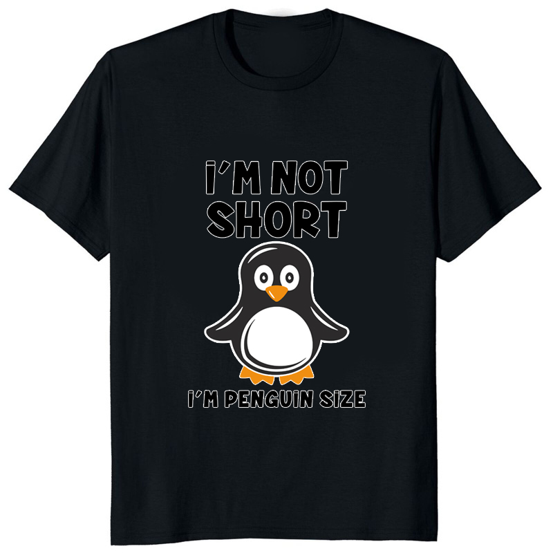 Im Not Short Im Penguin Size F - Street Fashion Hip Hop 评论和价格