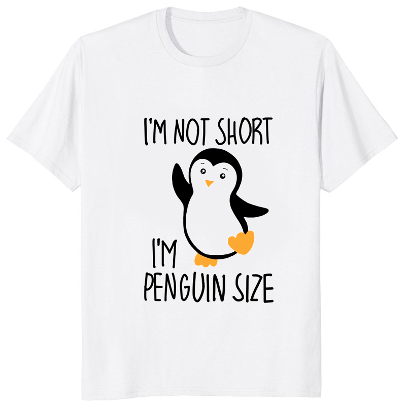 Im Not Short Im Penguin Size F - Street Fashion Hip Hop 评论和价格