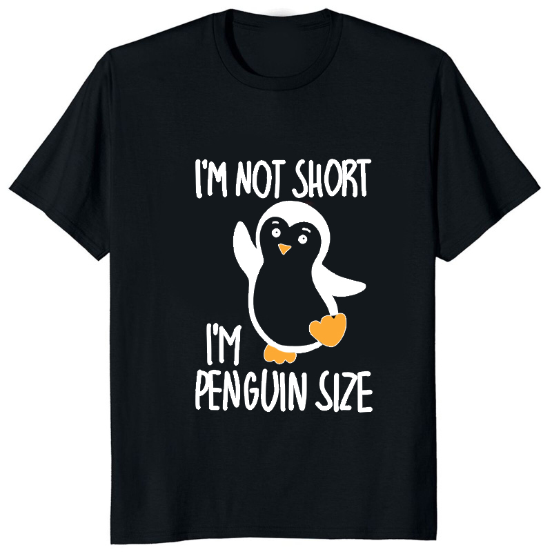 Im Not Short Im Penguin Size F - Street Fashion Hip Hop 评论和价格